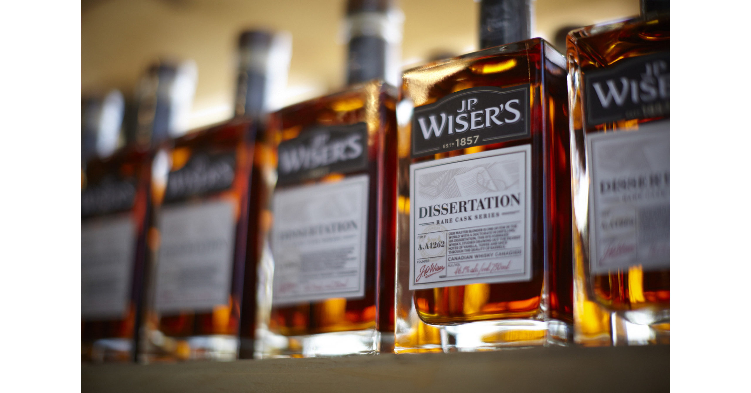 JP WISER'S DISSERTATION RARE CASK SERIES CANADIAN WHISKY