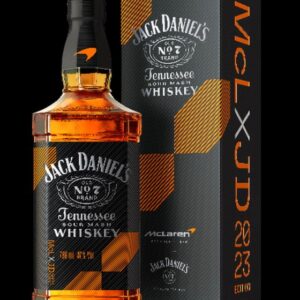 Enjoy a unique taste of history with jack daniels mclaren 2023 Edition – a limited edition blend of Tennessee Whiskey with medium body, balanced caramel, vanilla and toasted oak notes, and a creamy and clean finish.